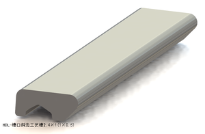 槽口斜边工艺槽2.4×1（1×0.5）