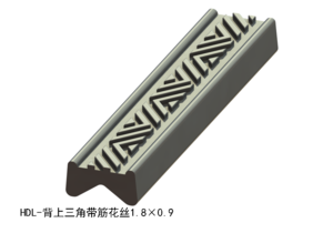 背上三角带筋花丝1.8×0.9